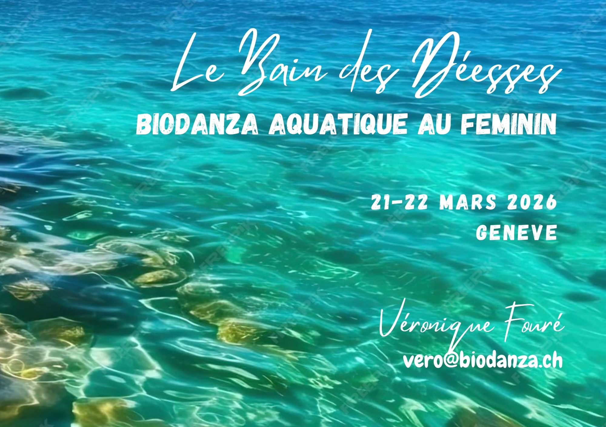 Le Bain des Déesses - Biodanza aquatique au féminin