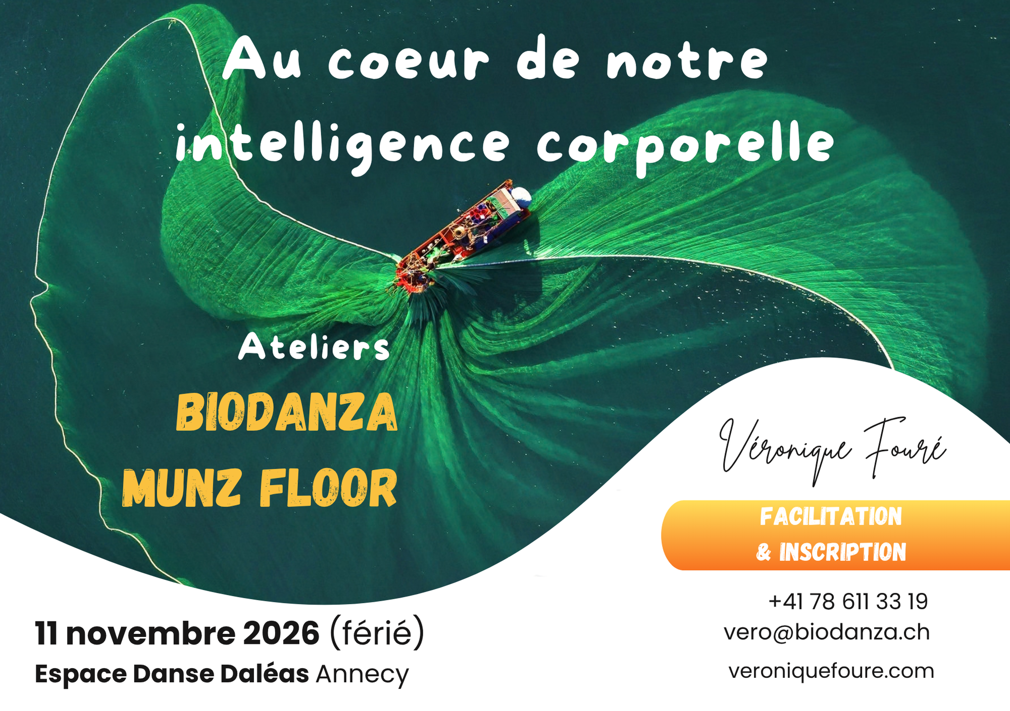 Ateliers "Plonger dans notre intelligence corporelle"